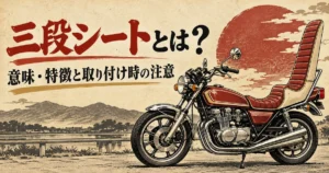 三段シートとは?意味・特徴と取り付け時の注意