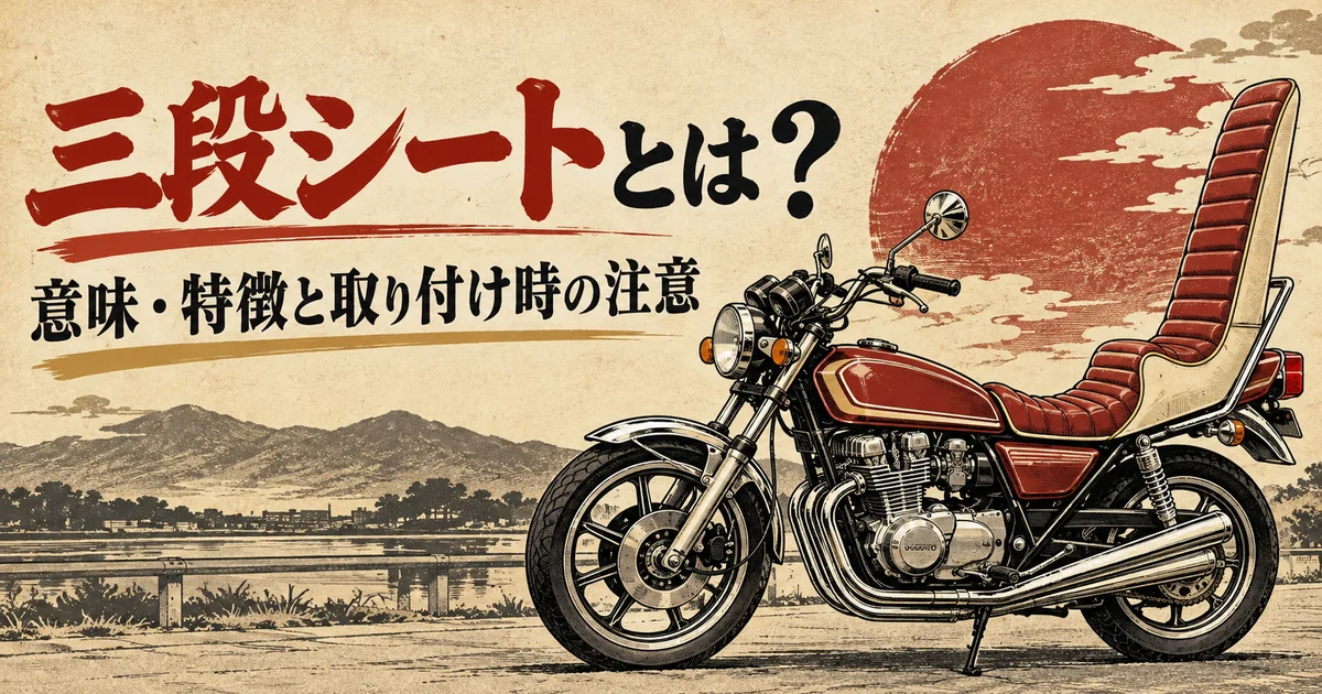 三段シートとは？意味・特徴と取り付け時の注意